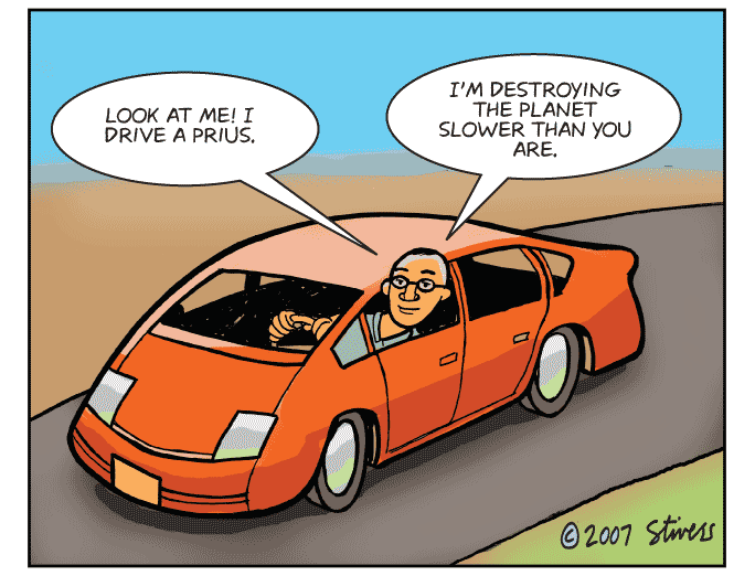 Stiver Prius cartoon