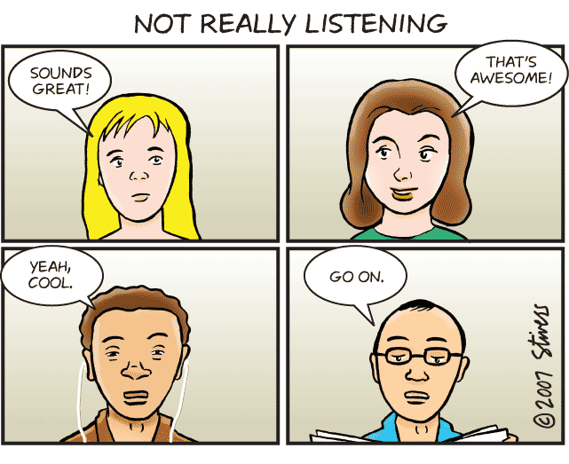 How to Be a Good Listener in a Lecture and One on One: The Success of Active Listening