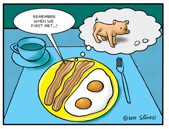 Bacon and eggs