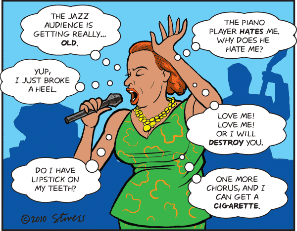 Jazz singer