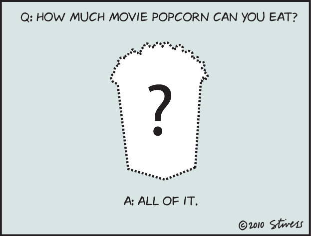 Movie popcorn