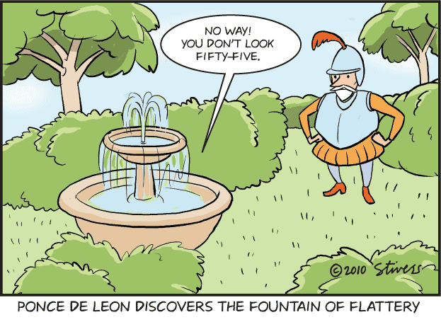 Fountain of flattery