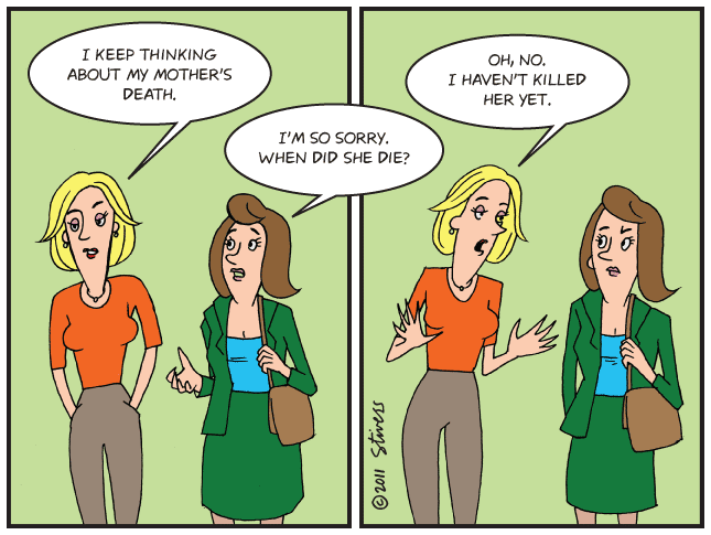 My mother’s death