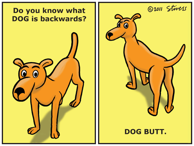 DOG backwards