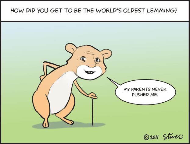 World’s oldest lemming