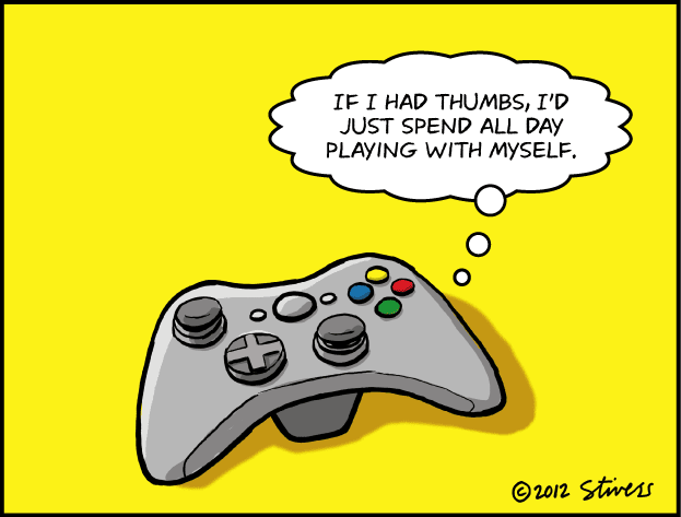 XBox controller | Stivers Cartoons