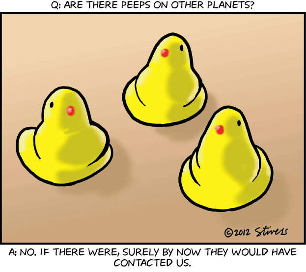 Peeps on other planets
