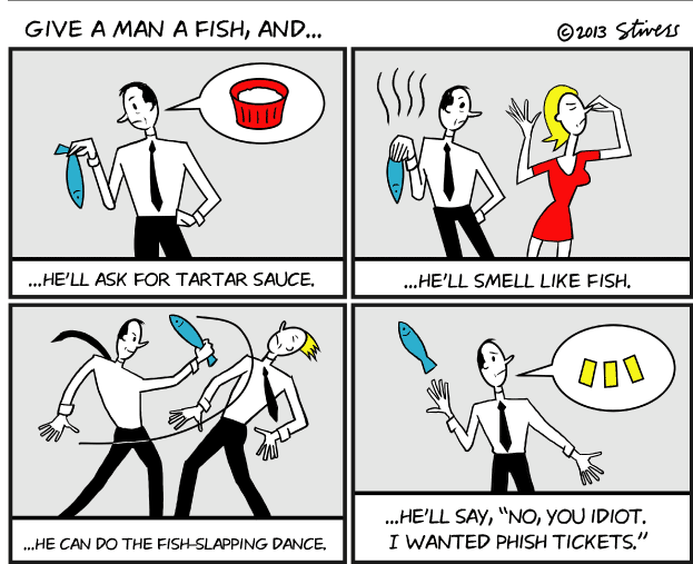 Give a man a fish…