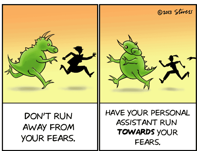 Don’t run from your fears