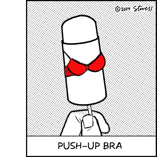 Push-up bra