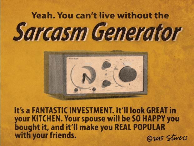 Sarcasm generator