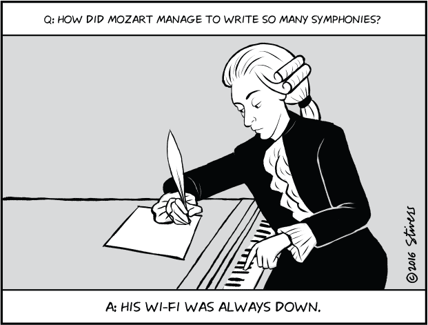 How Mozart wrote so many symphonies