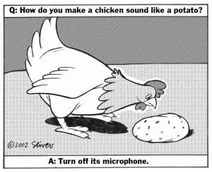 Stivers 8-17-02 Chicken sound like a potato