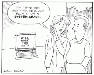 Stivers cartoon 1-25-01 Will work for data