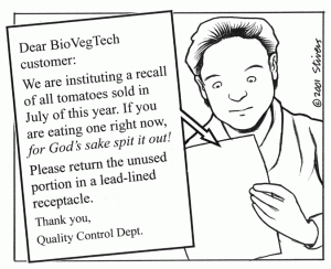 Stivers cartoon 2001-07 tomato recall