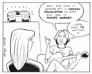 Stivers cartoon 2001-08 Crass commercialism