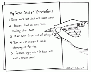 Stivers cartoon run  1-7-01 Resolutions