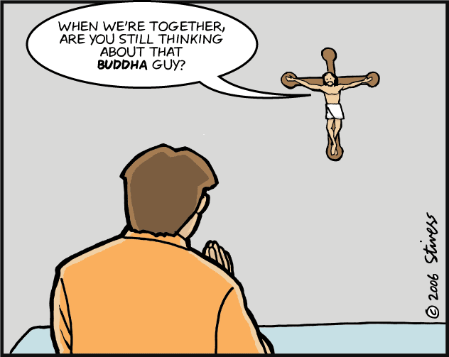 jesus crucifix joke