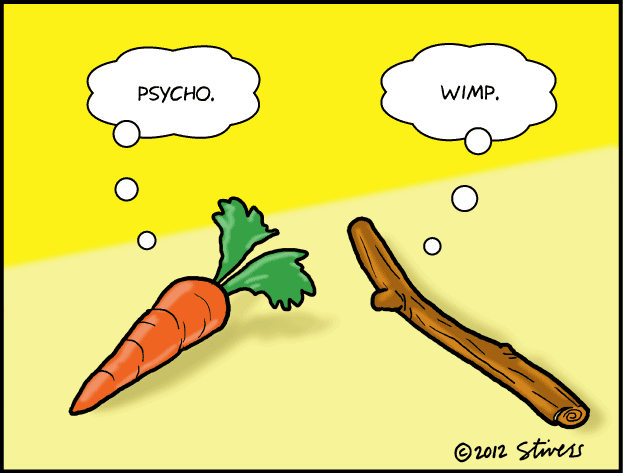 carrots and sticks